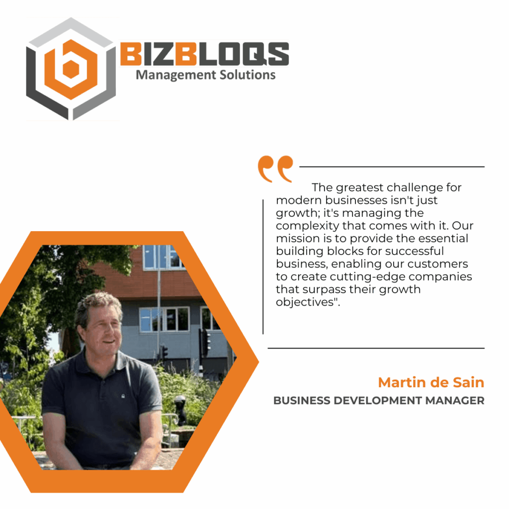 BizBloqs Appoints Martin de Sain as Business Development Manager to Drive Growth