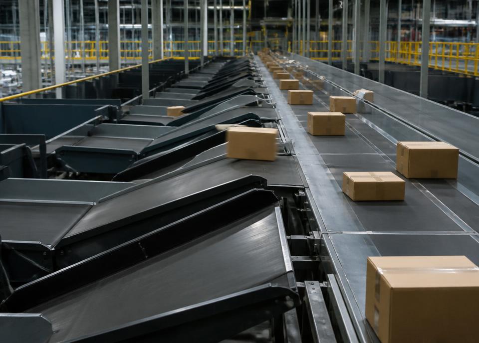 Sortation system diverting cartons into lanes